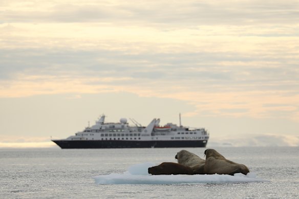 Sailing the Arctic with Silversea Expeditions.