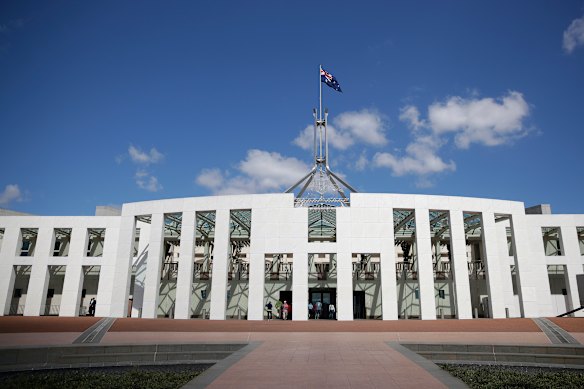 Guardian staff in Parliament House have lost their sole parking spot.
