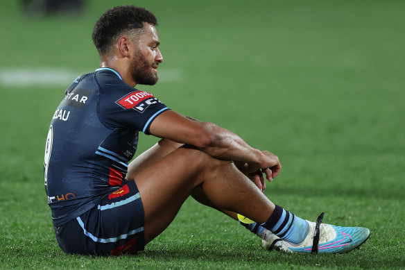 Apisai Koroisau will miss the rest of the State of Origin series with a broken jaw. 