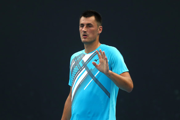 Bernard Tomic is through to the second round.