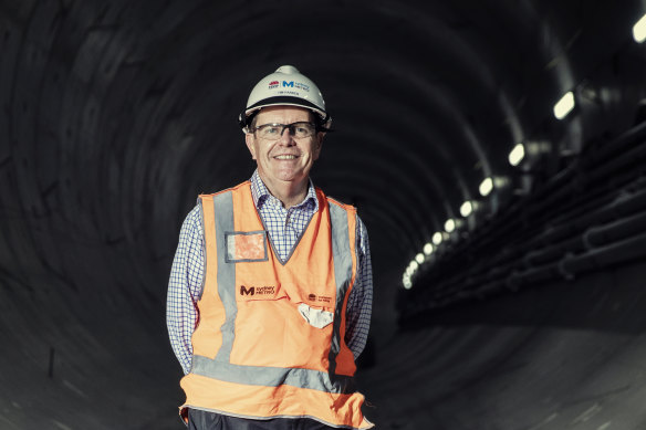 Former Sydney Metro senior executive Tim Parker has rejected the allegations.