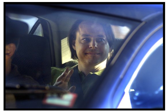 David Hicks leaves Yatala Prison in Adelaide in 2007, after six years in captivity.