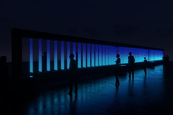 Obstacle will be one of the longest light commissions of the festival. 