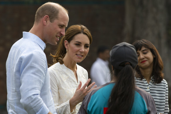 Prince William and Kate, Duchess of Cambridge, were in Pakistan last week, where they played cricket and visited a hospital in Lahore which was also visited by William's mother, the late Diana, Princess of Wales.