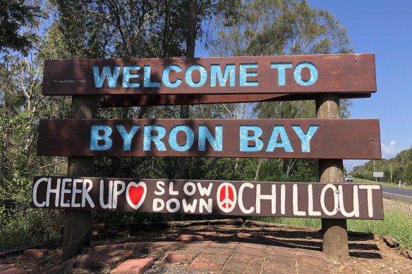 The Premier has advised people planning to travel to Byron Bay to reconsider their plans.