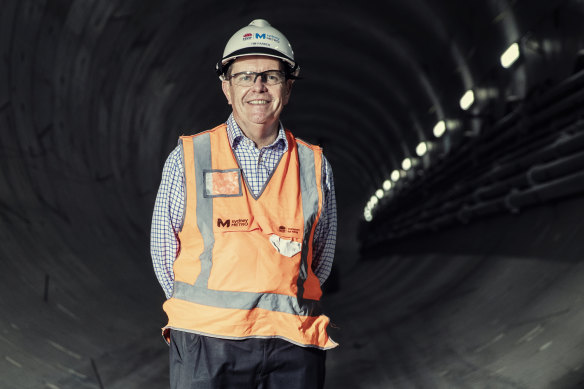 Former Sydney Metro senior executive Tim Parker has rejected the allegations.