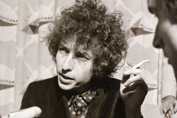 The real Dylan on his 1966 Australian tour. 