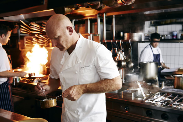 Matt Moran… at sea.