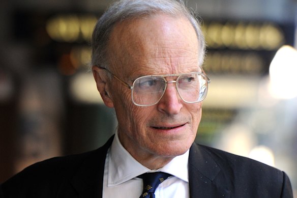 Former High Court judge Dyson Heydon.