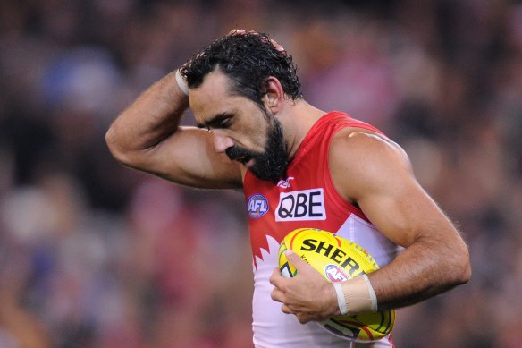 Adam Goodes stepped away from football due to the treatment he received.