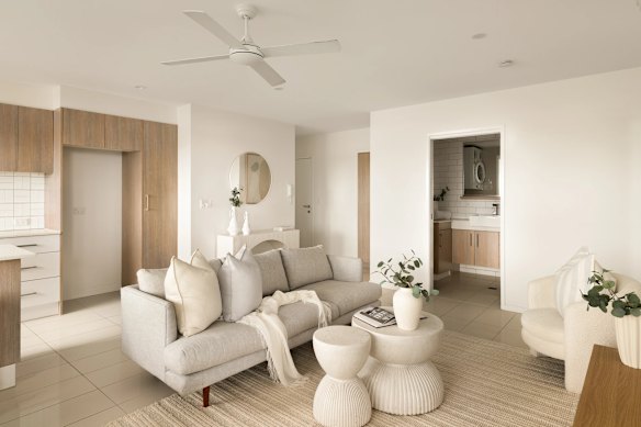 The apartment 603/1 York Street, Nundah, sold under the hammer for $1,003,000.