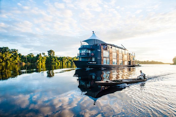 Ponant acquired a stake in Aqua Expeditions … Aqua Expeditions’ Aria Amazon.