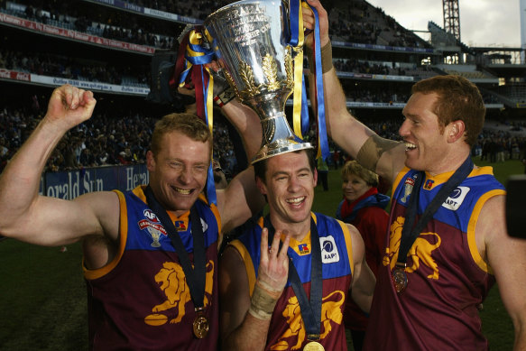 Aussie Rules’ credibility was restored in Queensland the Brisbane Lions three-peat of the early 2000s. 