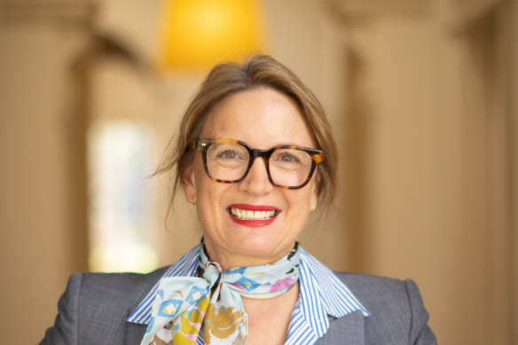 Amber Collins, chief marketing officer at Australia Post, said workplaces with a 50/50 gender split across senior management produce better results.