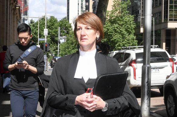Victorian Director of Public Prosecutions Kerri Judd, QC.