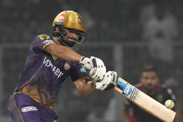 Rinku Singh finished unbeaten on 48 from 21 balls.