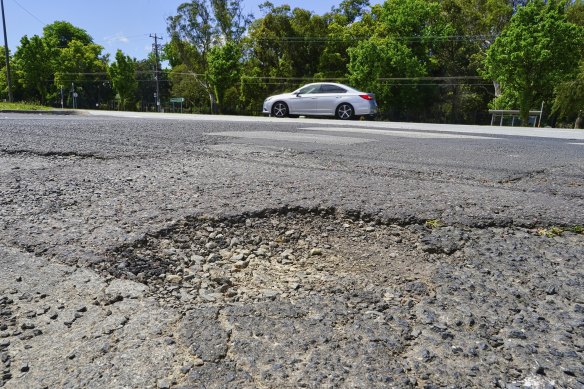 Almost 500 kilometres of Victoria’s road network is “under mitigation”.