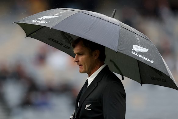 End of the reign: Scott Robertson has departed as All Blacks head coach.