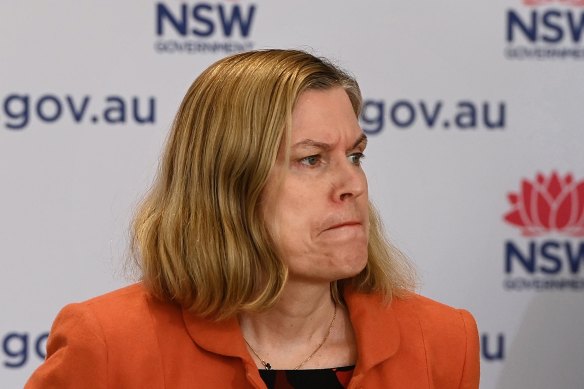Appalled: NSW Chief Health Officer Dr Kerry Chant. 