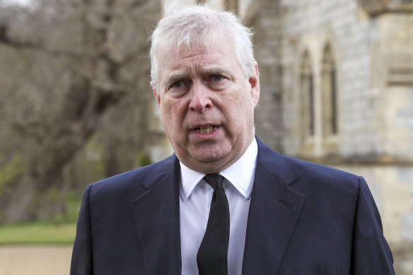 British police say they will not take any action against Prince Andrew, pictured.