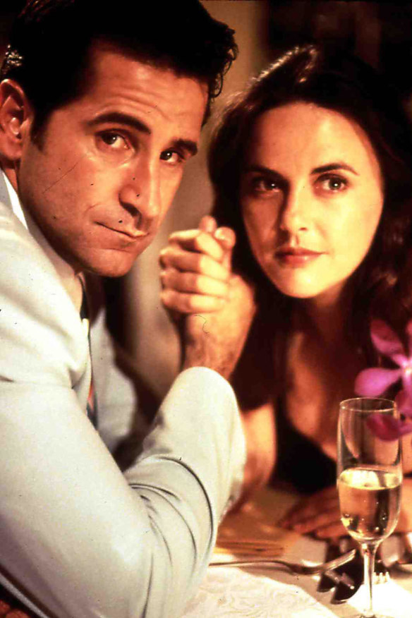 LaPaglia with then wife Gia Carides in Lucky Break.
