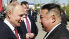 Russian President Vladimir Putin and North Korea’s leader Kim Jong-un meet at the Vostochny Cosmodrome.