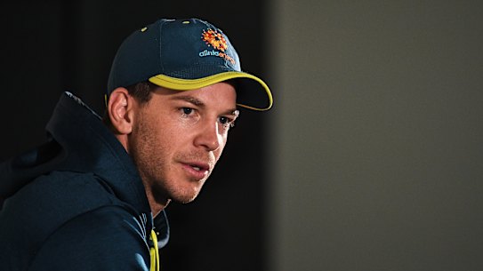 Australian Test captain Tim Paine.