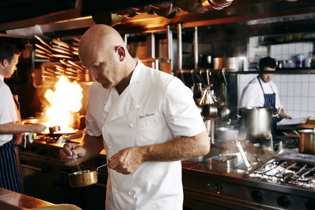 Matt Moran… at sea.