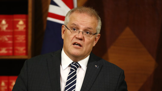 PM Scott Morrison gets ambitious on big tech but not climate change.