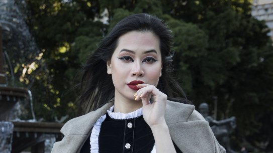 Consumers such as Amber Pham have boosted luxury retail during the COVID-19 crisis.