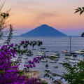 Stromboli is one of Italy’s seven Aeolian islands.
