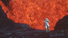 Documentary Fire of Love follows French volcano chasers Katia and Maurice Krafft.
