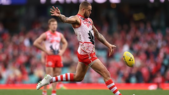 Buddy Franklin: kicking in for climate action.