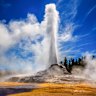 Castle Geyser, just along from Old Faithful.