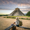 Kukulkan pyramid at Chichen-Itza archaeological site, Yucatan, Mexico.