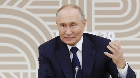 Russian President Vladimir Putin lashed Australia at a press conference outside Moscow.