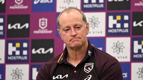 Broncos coach Michael Maguire.