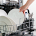 Leaving the dishwasher door slightly open after a cycle helps the residual moisture dry out. 