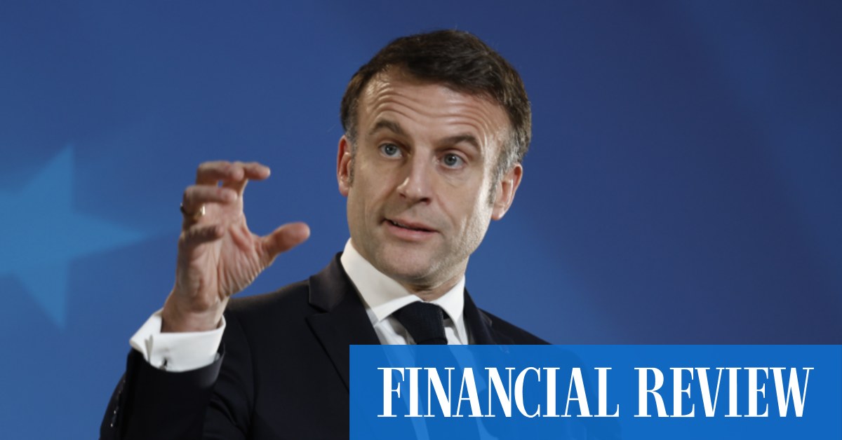 Macron set to press visiting Xi on trade, Ukraine