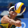 Australia fall short of record gold in beach volleyball final