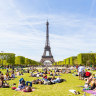 The Tower from the Champs de Mars.