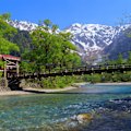 Kappa Bridge in Kamikochi.