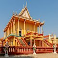 The temple complex in Angkor Ban, on the banks of the Mekong River.  