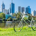 Flat, flat, flat … Melbourne is a cyclist’s paradise.
