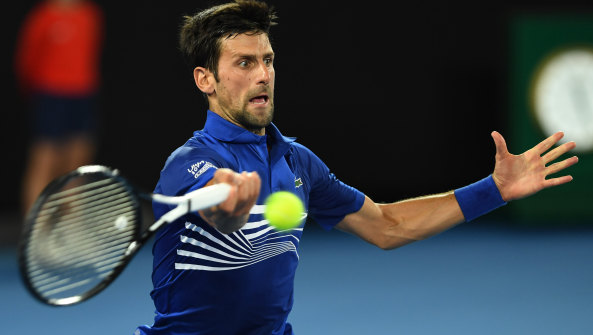 Australian Open 2019: Djokovic on song against Tsonga