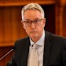 Crime and Corruption Commission Chair Bruce Barbour.