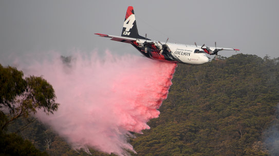The C-130 Hercules plane crashed after 1pm on Thursday in southern NSW. 