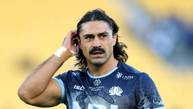 Charlie Gamble is in outstanding form for the Waratahs.