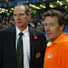 Wayne Bennett and Craig Bellamy in 2004.