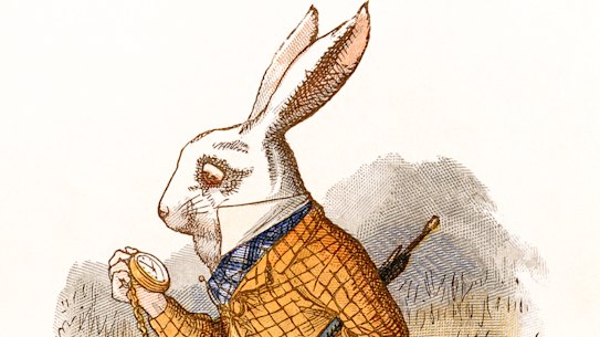 Only white rabbits like me are hung up on punctuality these days.